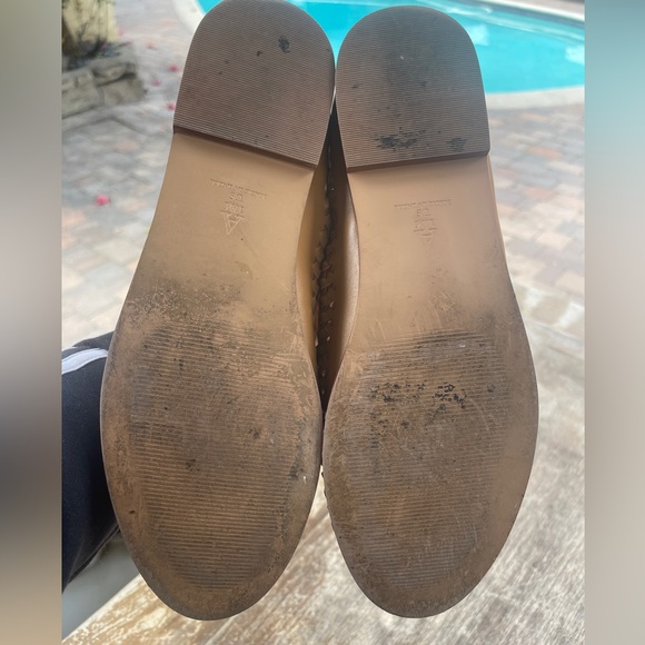 Anthropologie Pilcro Woven Leather Loafers - Picture 6 of 7